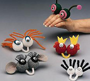 Саморобні ляльки для театру