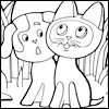 кошеня гав. розмальовки